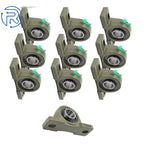 Set of 10 Pillow Block Bearings for UCP205-16 (1" Bore)