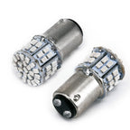2Pcs/Set 12V Brake Lamp 1157 BAY 15D Tail Light 50-SMD LED Red Stop Bulb