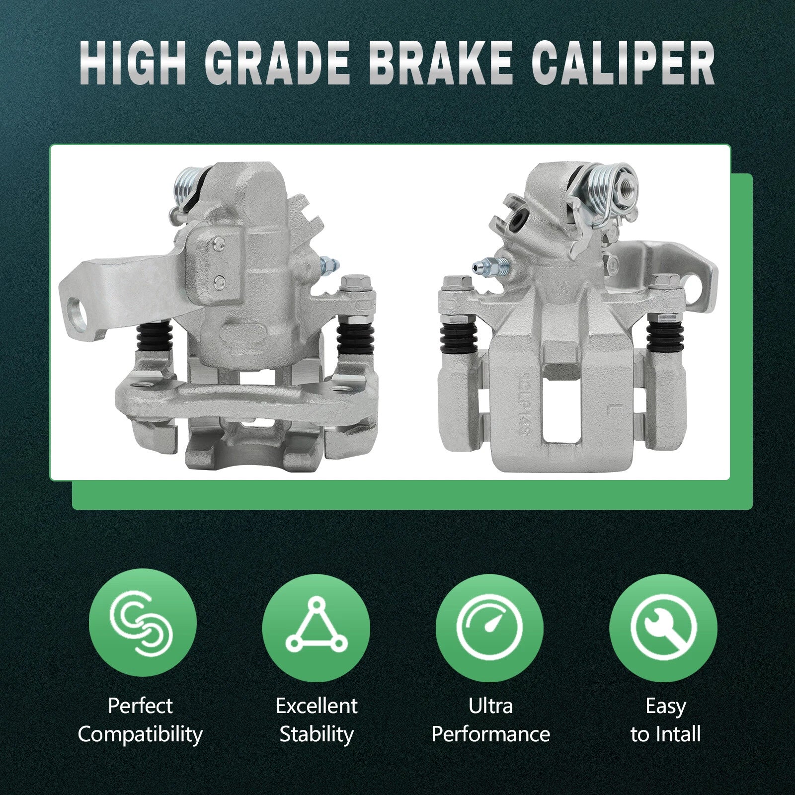 Rear Left Brake Caliper for Honda Civic Acura ILX CSX (2012–2015)
