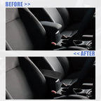 Faux Leather Armrest Seat Box Cover for Toyota Corolla (2014–2019) Black