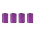 Set of 4 Billet Aluminum Engine Hood Vent Spacers for Turbo Motor Swap