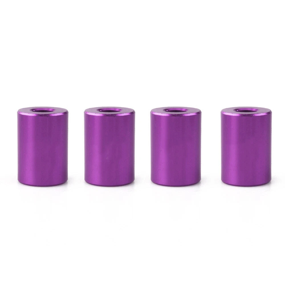 Set of 4 Billet Aluminum Engine Hood Vent Spacers for Turbo Motor Swap