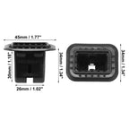 10 Pack Rear Seat Cushion Pad Clips for Audi A4 (2002–2008)