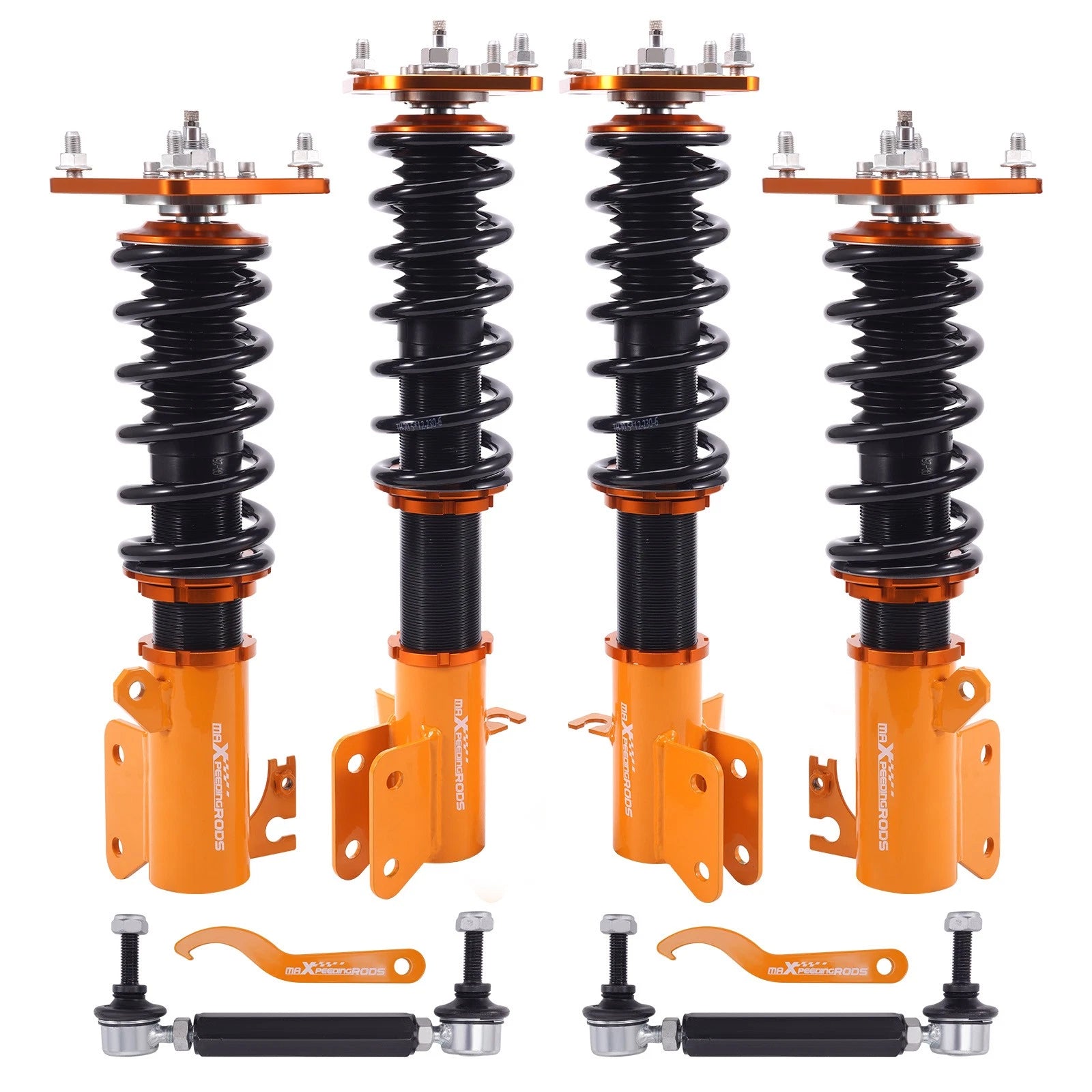 24 Level Adjustable Coilovers Lowering Kit for Mazda 323 / Protege (1999–2003)