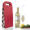 Red Wine Carrier Bag for Double Bottle Protection for Party (—–—)