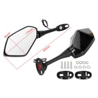 LED Mirrors with Turn Signal for Suzuki SV650 SV1000 GSF600 Bandit (1999–2007)