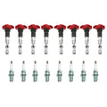 Set of 8 Ignition Coils & NGK Spark Plugs for Audi Volkswagen 4.2L V8