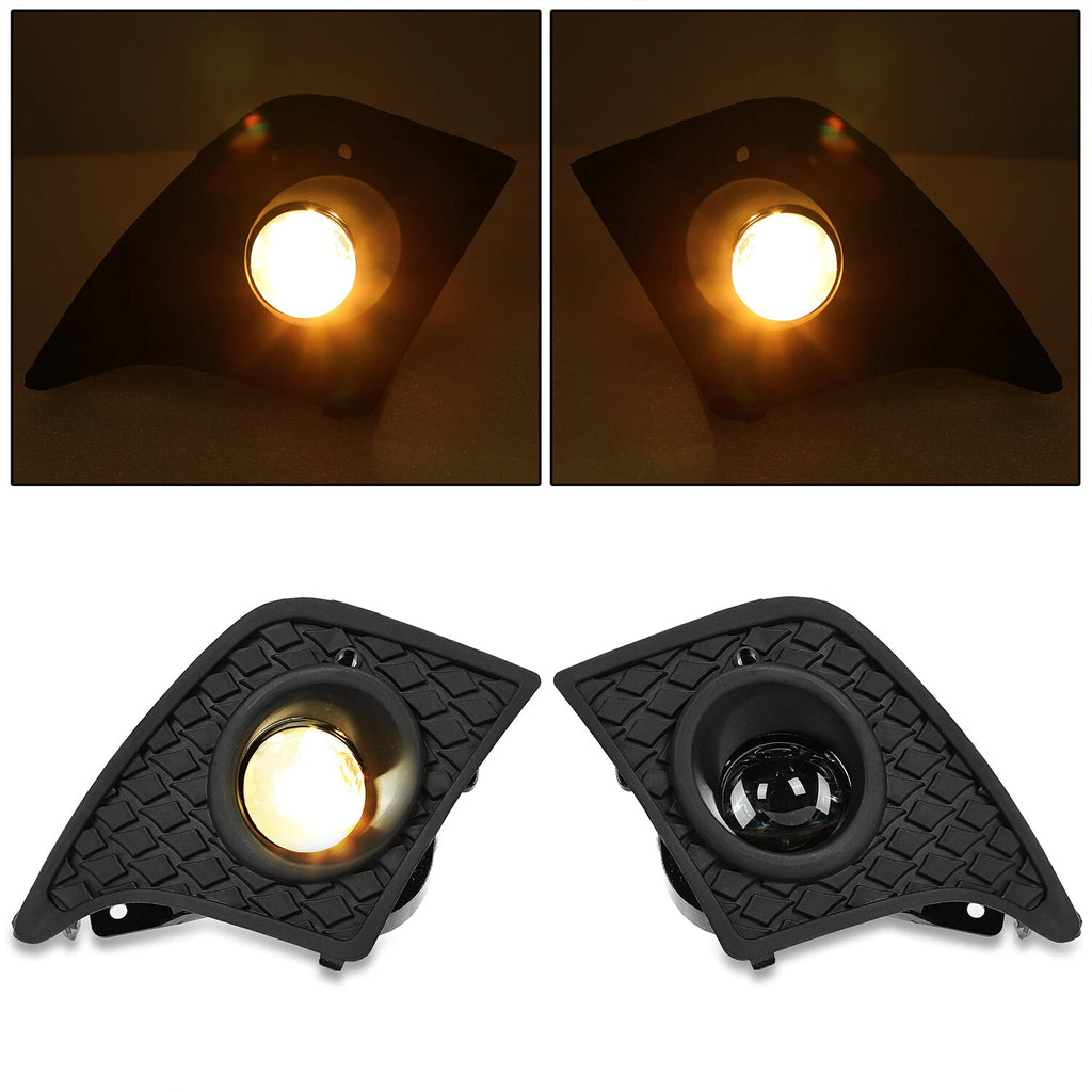 Fog Lights Set for Lexus IS250 IS350 F-Sport (2014–2016) w/Switch Harness Bulbs
