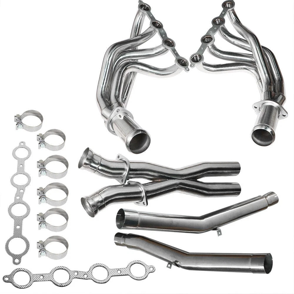 Exhaust Headers Manifolds & Pipe for Chevy Corvette C6 (2005–2013)