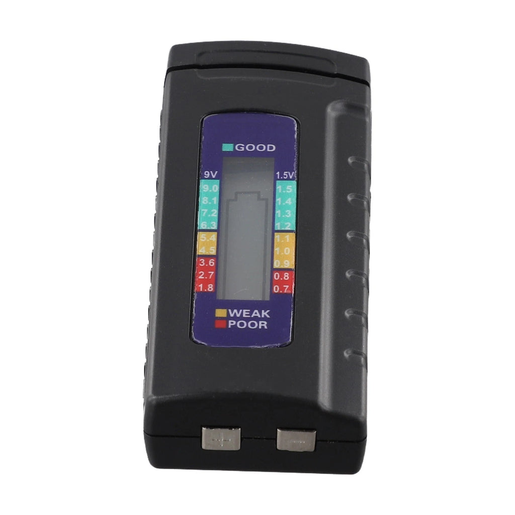 Battery Capacity Tester for 1 5V and 9V Batteries (LCD Level Indicator)