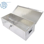 20"×12"×10" Aluminum Trailer Tool Box with Lock for Universal Fit