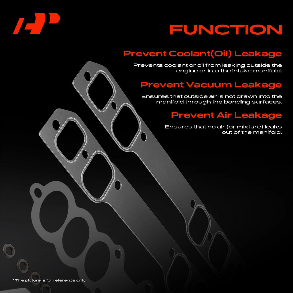 Intake Manifold Gasket Set for Ford Mustang Taurus Thunderbird