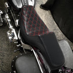 Driver Passenger Seat for Harley Dyna Switchback Super Wide Glide (2006–2017)