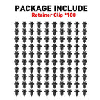 120PCS Bumper Clips for Auto Car (Universal Fit)