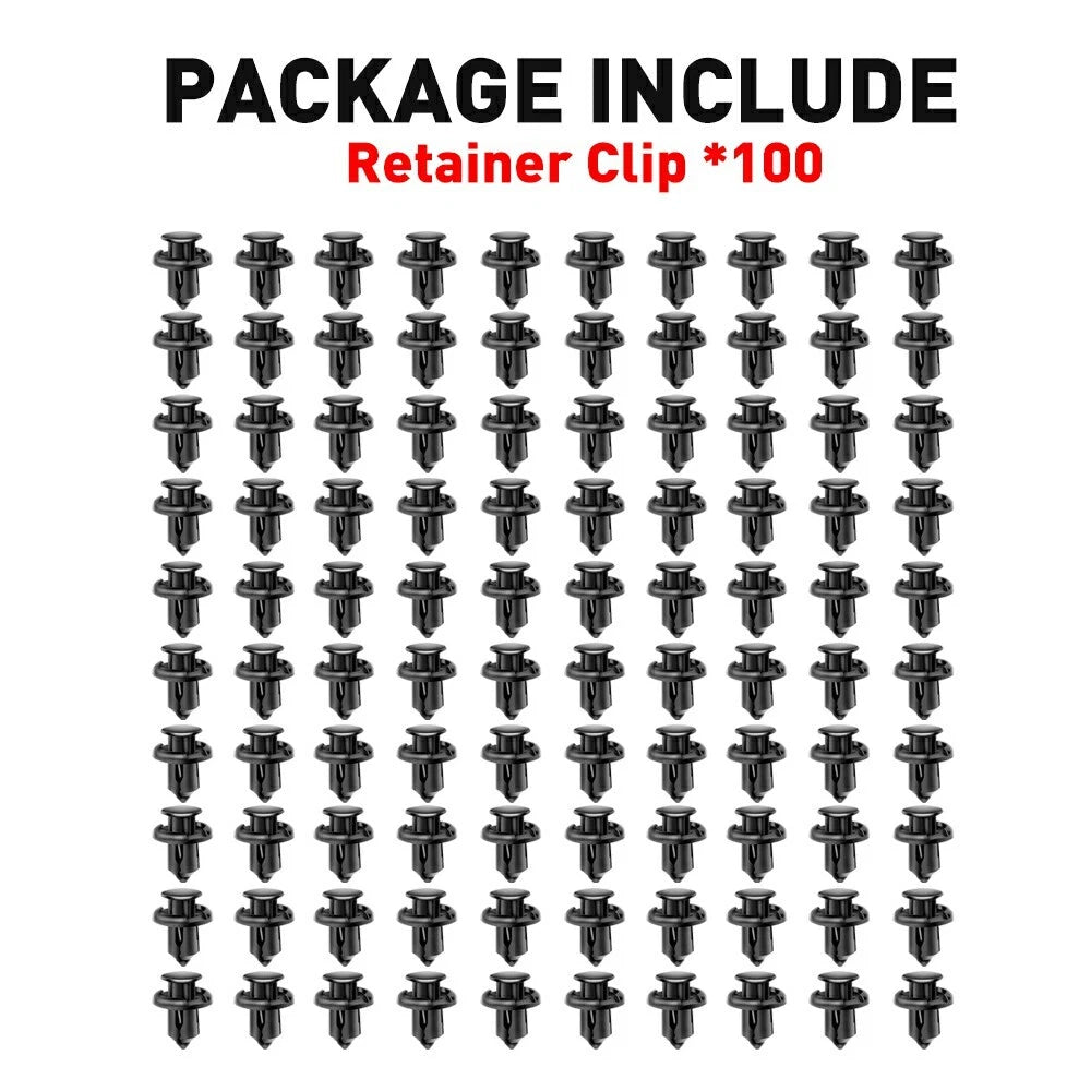 120PCS Bumper Clips for Auto Car (Universal Fit)
