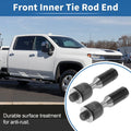 2 Pcs Front Inner Tie Rod End Links for Isuzu Ascender (2003–2008) EV80965