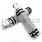 Diamond Footpeg Set for Victory Jackpot & Judge (Front/Rear) Chrome