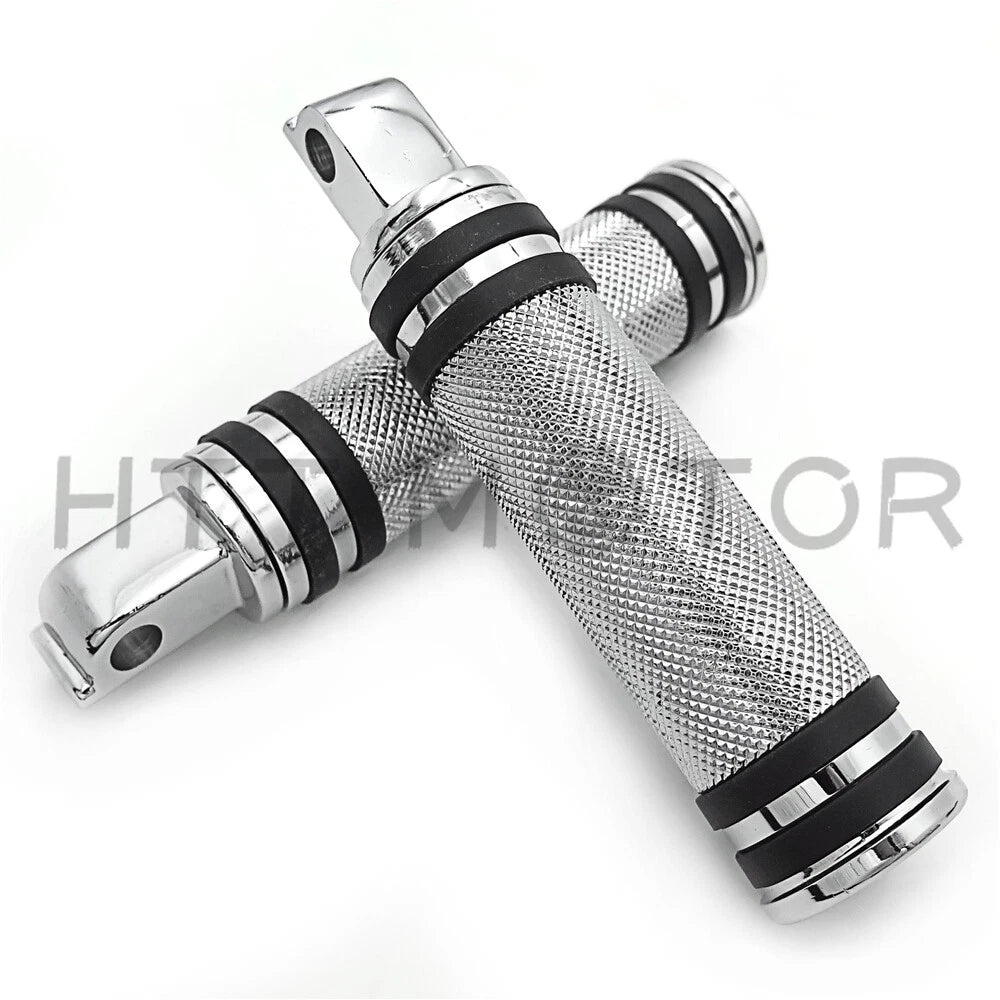 Diamond Footpeg Set for Victory Jackpot & Judge (Front/Rear) Chrome