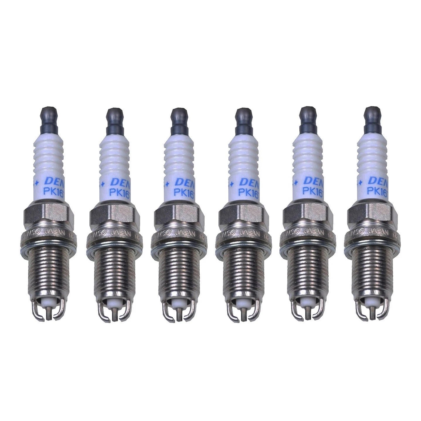 6-Piece OEM Denso PK16TR11 Double Platinum Spark Plugs for