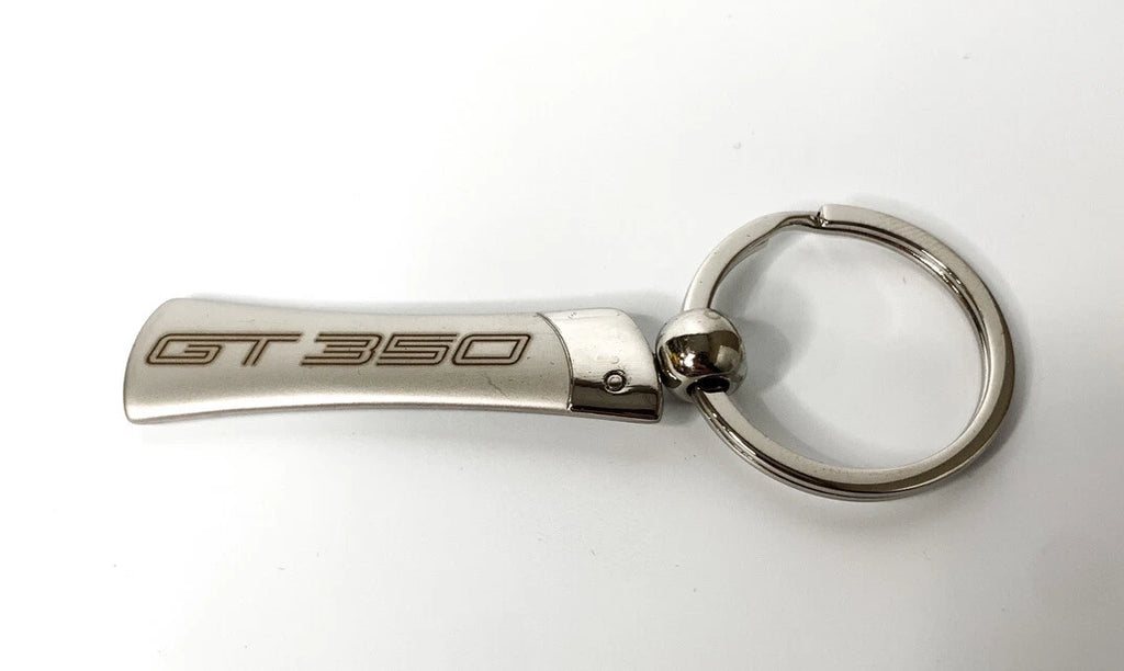 Chrome and Gunmetal Key Fob Chain for Shelby Mustang GT350 (2020–2021)
