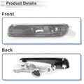 Left Front Bumper Side Marker Light Cover for BMW 3 Series
