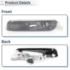 Left Front Bumper Side Marker Light Cover for BMW 3 Series