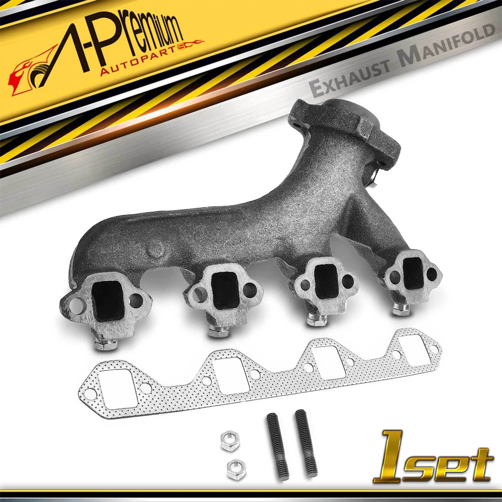 Exhaust Manifold with Gasket for Ford F-150 F-250 F-350 (1988–1996)