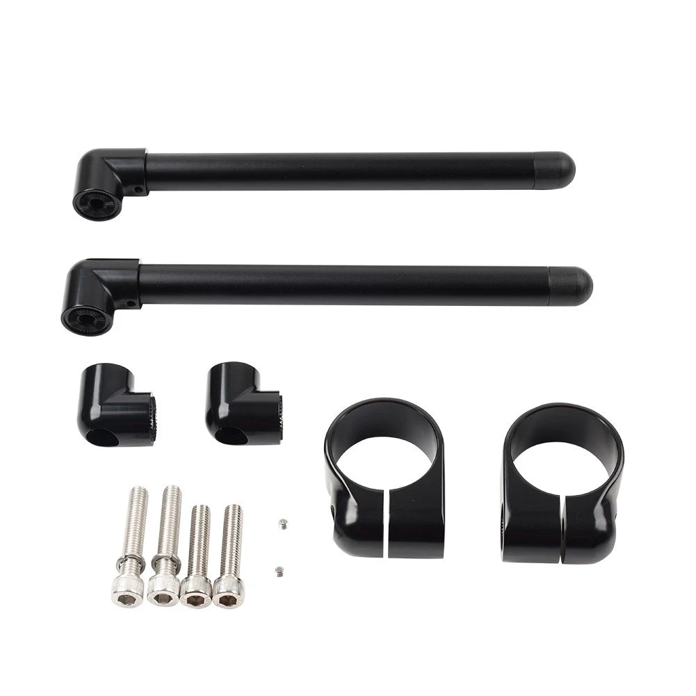58MM Cafe Racer Clip-On Handlebar for Universal Motorcycles (7/8")