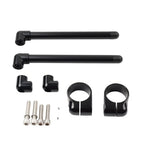 58MM Cafe Racer Clip-On Handlebar for Universal Motorcycles (7/8")