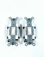 2X 4-Way Toggle Grounding Switch for Leviton 54504-2W