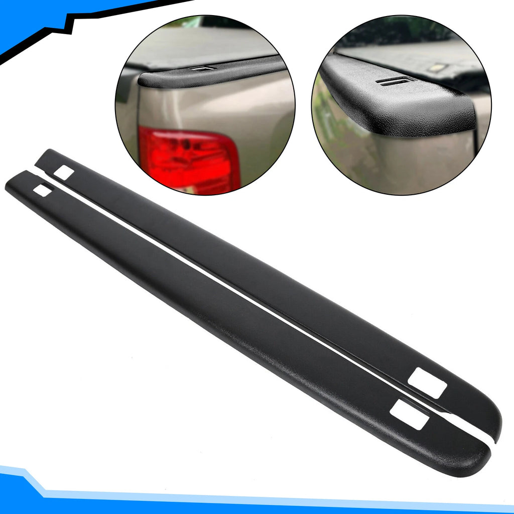 Pair of Bed Rail Caps for Chevy Silverado 1500 (2007–2013)