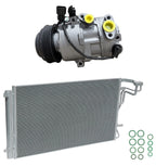 A/C Compressor Kit With Condenser Replacement for Kia Seltos 2.0L (2023–2023)