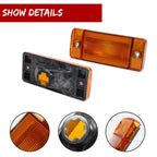 Front Side Marker Lights for Ford F-Series (1970–1972) Amber Lens