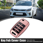 TPU Key Fob Cover Case for Kia Optima (2015–2018) Soul (2013–2018) Pink