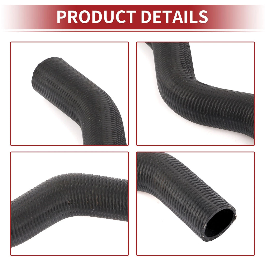 Radiator Hose for Honda Civic 1.7L (2001–2005) No. 19501PLC000 Rubber Black