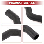Radiator Hose for Honda Civic 1.7L (2001–2005) No. 19501PLC000 Rubber Black