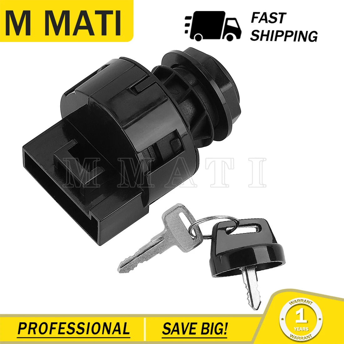Ignition Key Switch for Can-Am DS450 (2008–2015)