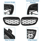 1 x Front Hood Bumper Grille for BMW 328xi M3 335xi 328i 335i Black
