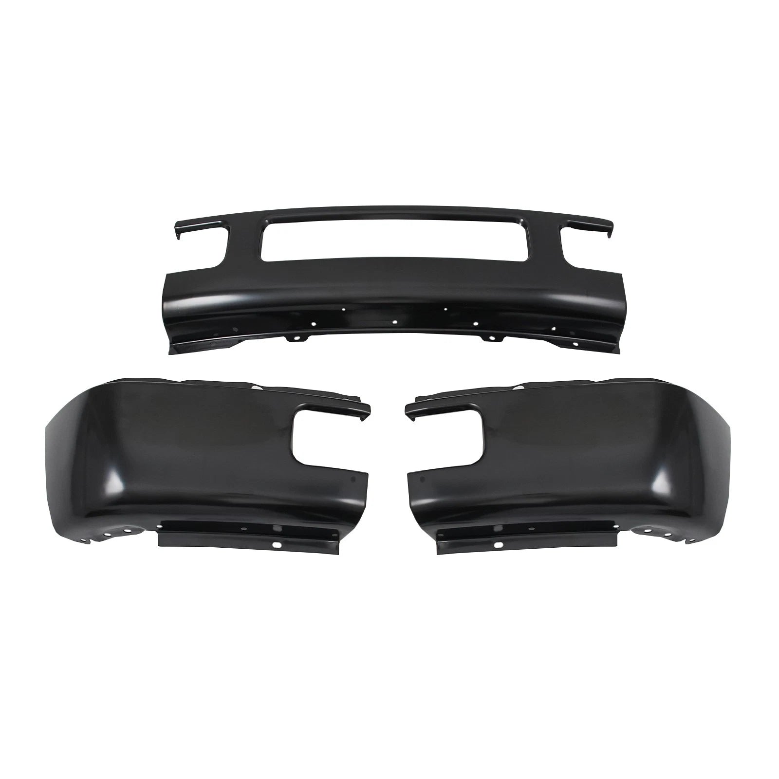 Front Primed Steel Bumper Face Bar for Ford F-250 F-350 Super Duty (2005–2007)