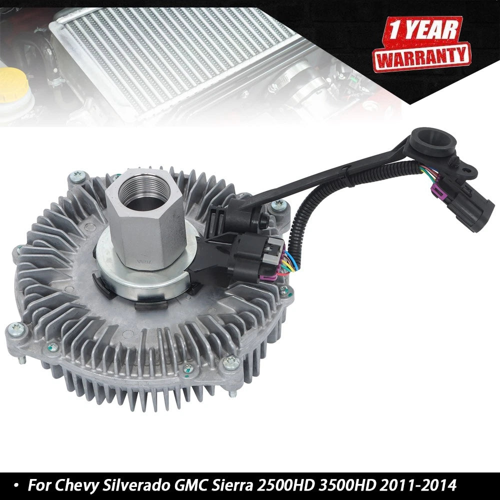 Cooling Fan Clutch for Chevy Silverado GMC Sierra 2500HD 3500HD (2011–2014)