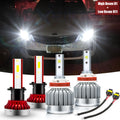 Xenon White 6000K LED COB Headlights for Kia Optima (2011–2015)