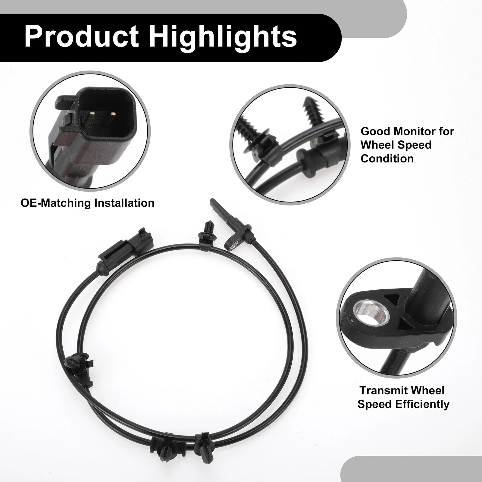 ABS Wheel Speed Sensor Kit No. CT4Z2C190A for Ford Edge (2011–2014)