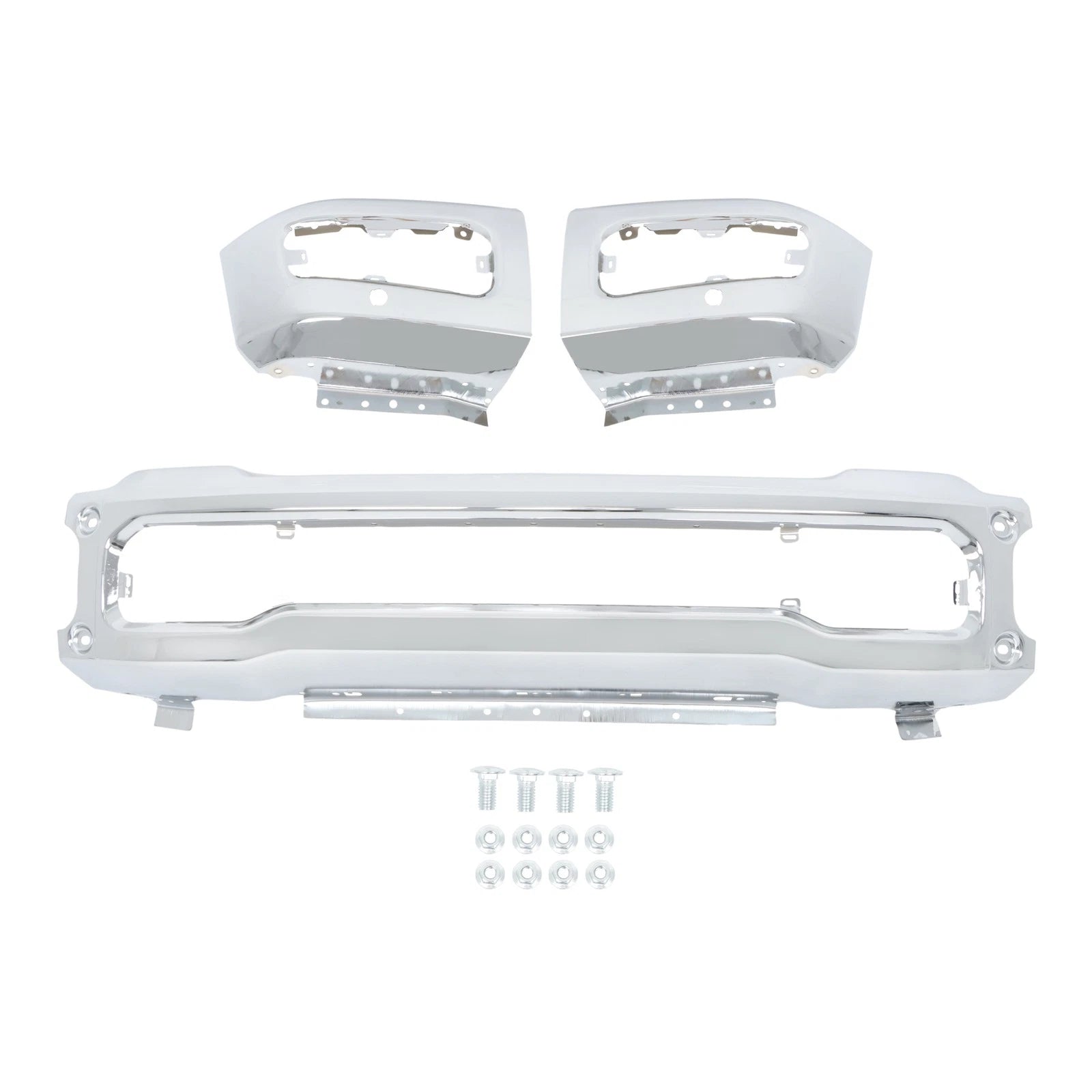 Front Bumper for Ford F250 F350 (2023–2025) with Sensor Holes
