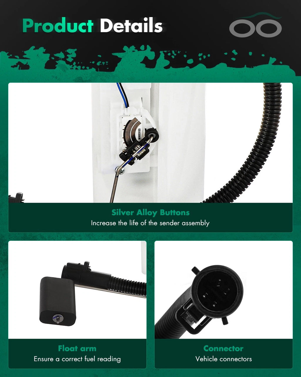 Electric Fuel Pump Module for Ford F-350 (1992–1996) V8 7.5L SP2006H
