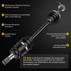 2X Front CV Axle Shaft Assembly for Suzuki King Quad 400 (2008–2021)