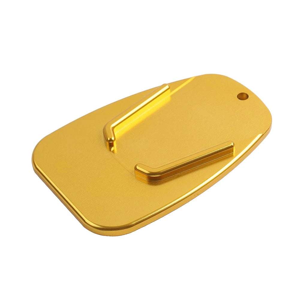 Aluminum Alloy Motorcycle Side Stand Kickstand Pad Plate for Universal Models