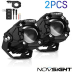 2X LED Pod Spot Driving Lights for Jeep SUV Truck