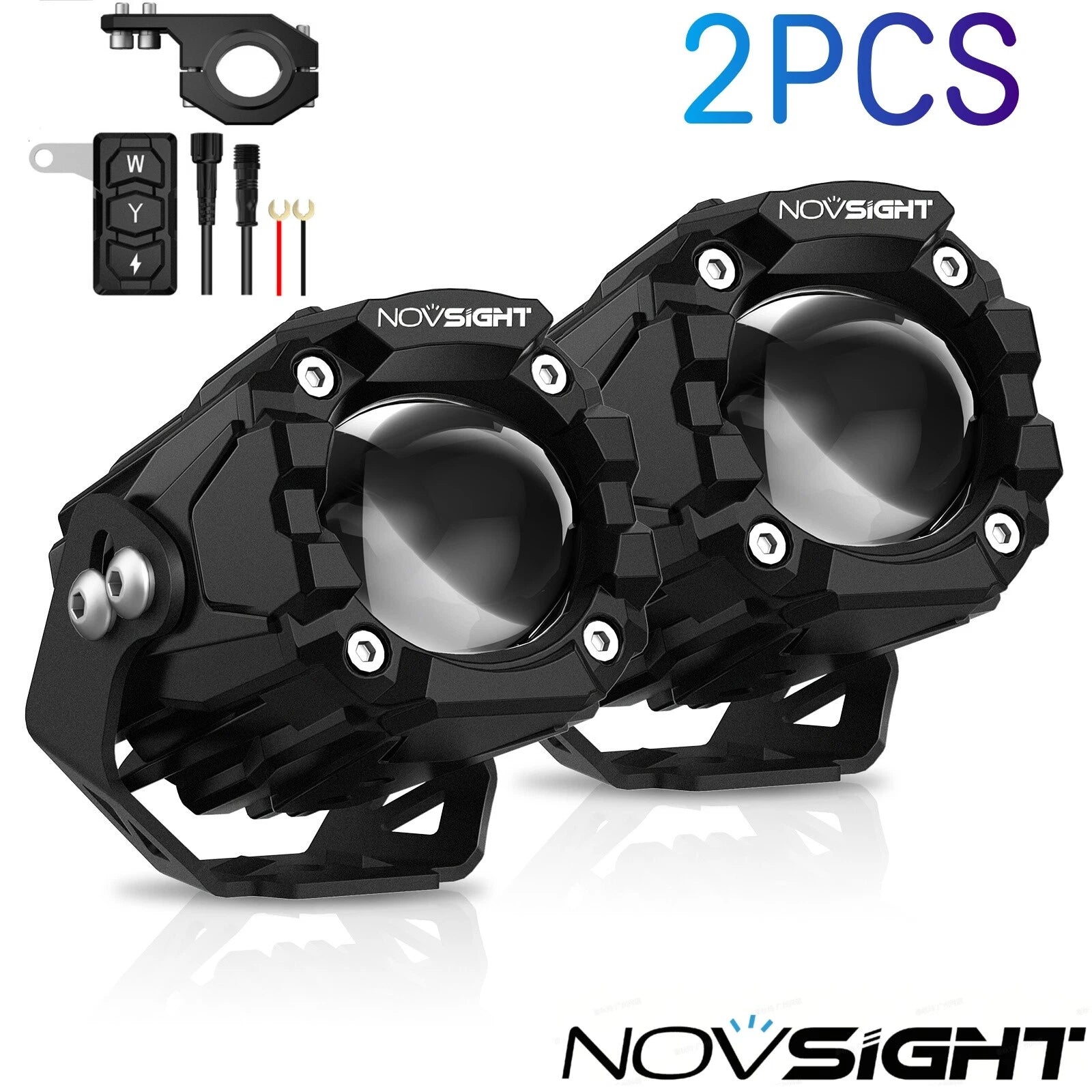 2X LED Pod Spot Driving Lights for Jeep SUV Truck