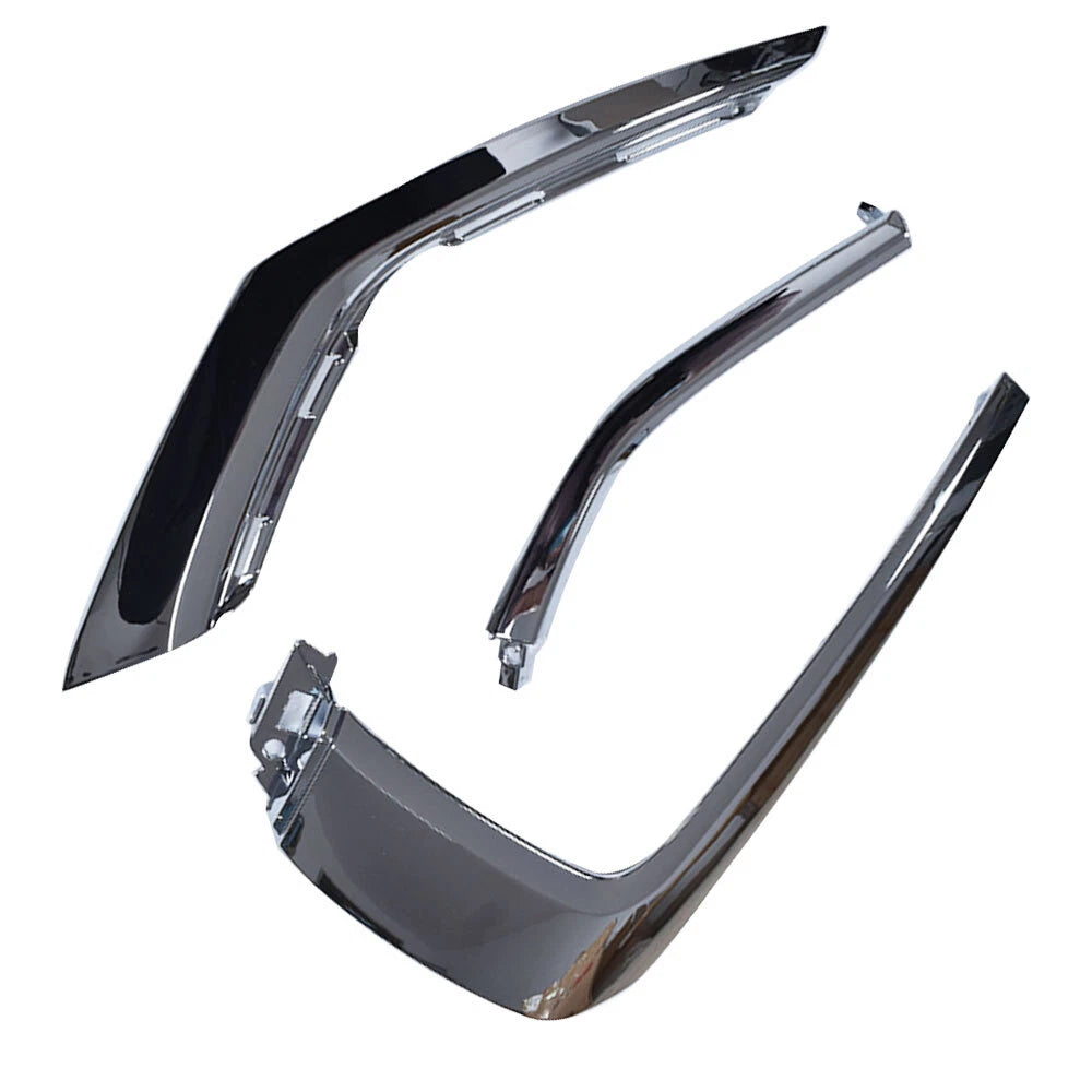 Set of 3 Chrome Trim for Mitsubishi Outlander (2016-2020)