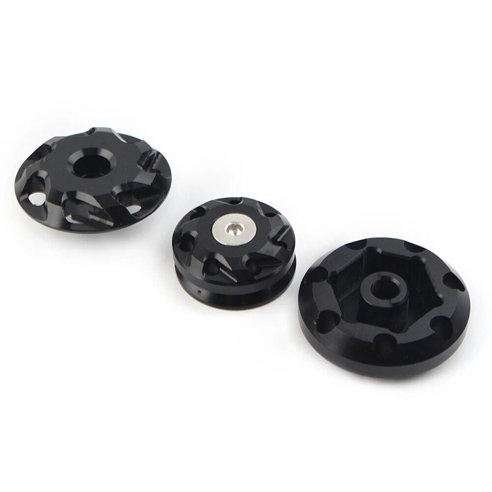 3 Pcs Frame Hole Covers Fairing Bolts Caps for Kawasaki Ninja 1000 (2011–2023)